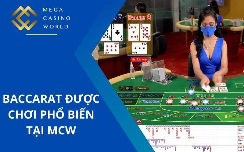 Baccarat là trò chơi phổ biến và dễ đặt cược Baccarat là trò chơi phổ biến và dễ đặt cược
